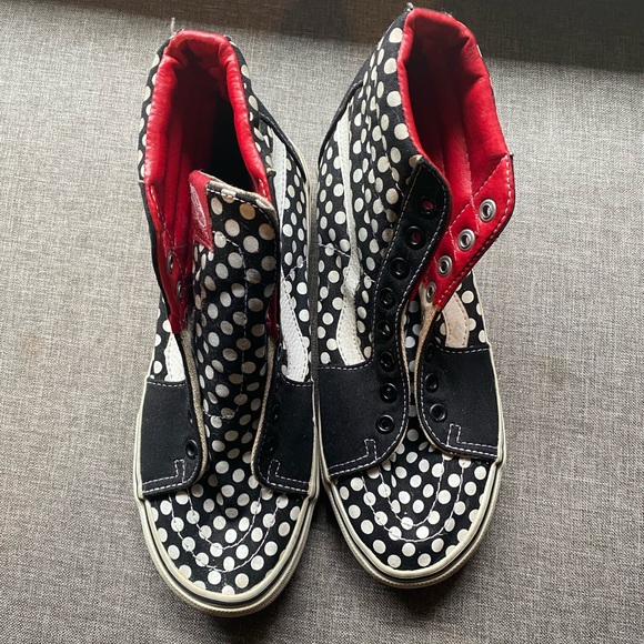 Vintage VANS SK8- Hi Polka Dot Vans - Picture 4 of 8